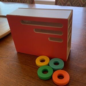 Lovevery Count & Slide Ring Chute from The Realist Play Kit - Retired Toy